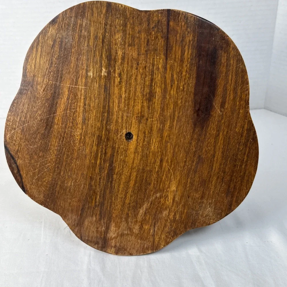 VTG.Folding Spiral Collapsible Wooden Swivel To Close. Afghanistan. bowl 7.5
